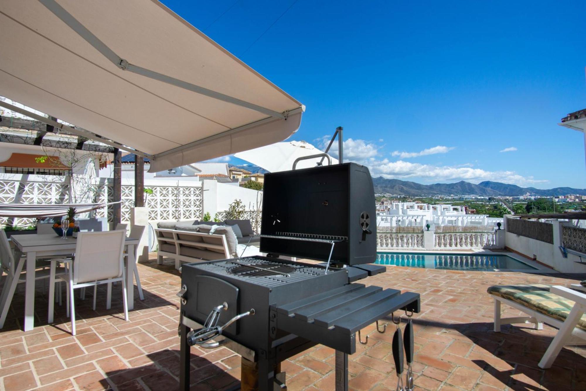 Pousada Private For 6 With Seaview, Pool & Terrace Nerja