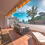 Beachfront Apartment With Sea View At Burriana Beach, Nerja