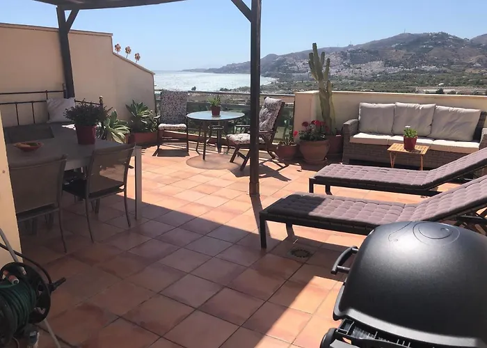 Mirador Penthouse, centro y mar, terraza grande