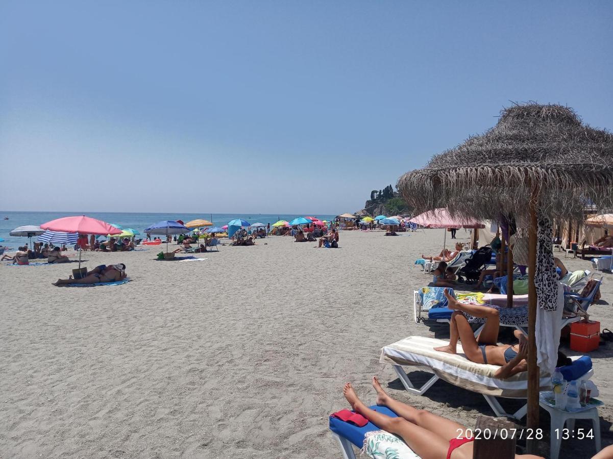 1ª Linea De Playa De Burriana , Terraza Grande Al Mar Apartamento Nerja