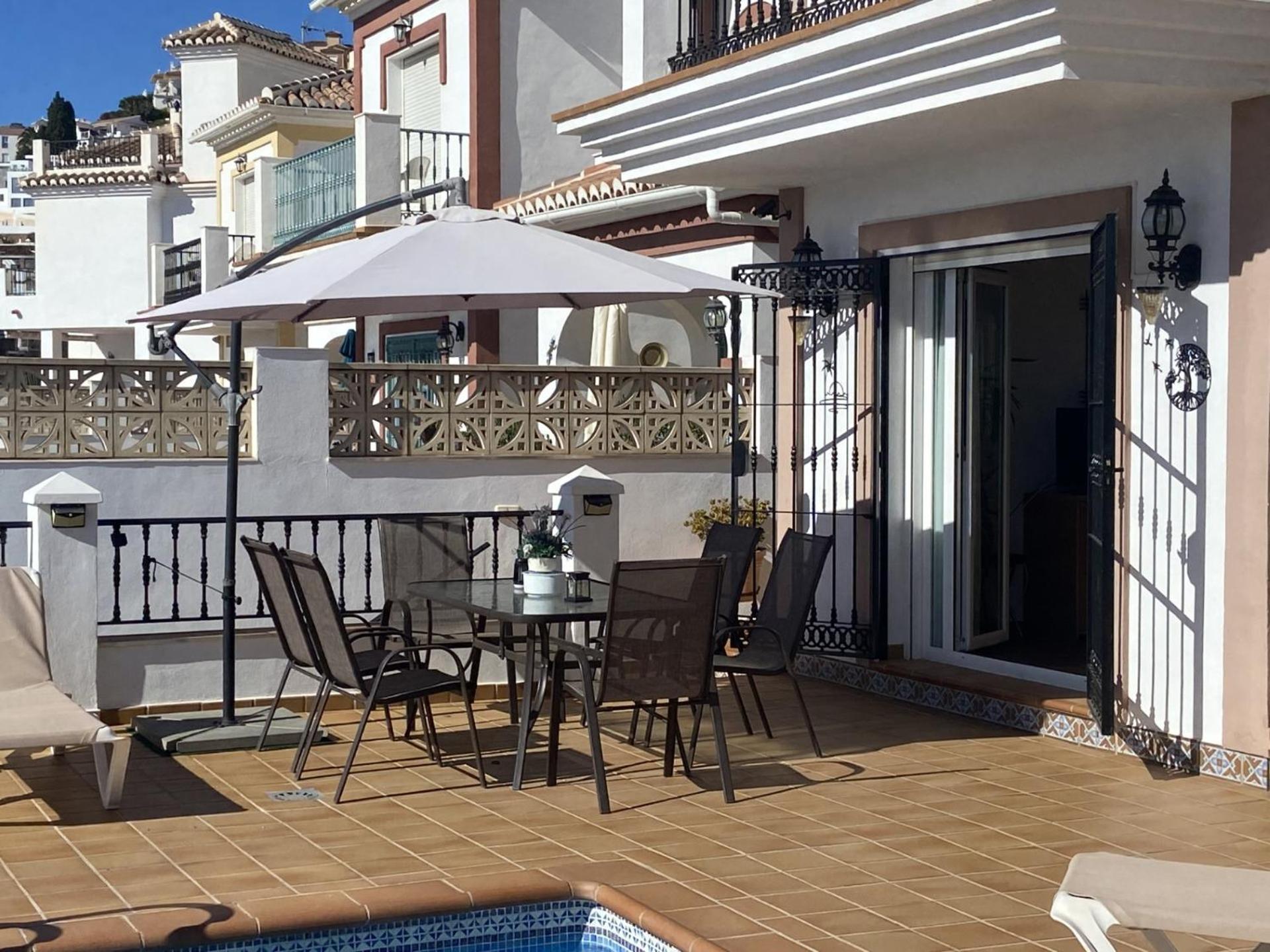Сasa de vacaciones Casa Rosi, Vistas Al Mar, Piscina Privada Y A/a Nerja