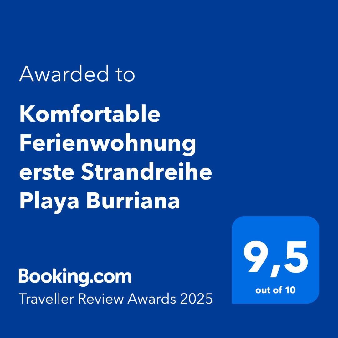 Apartamento Komfortable Erste Strandreihe Playa Burriana Nerja