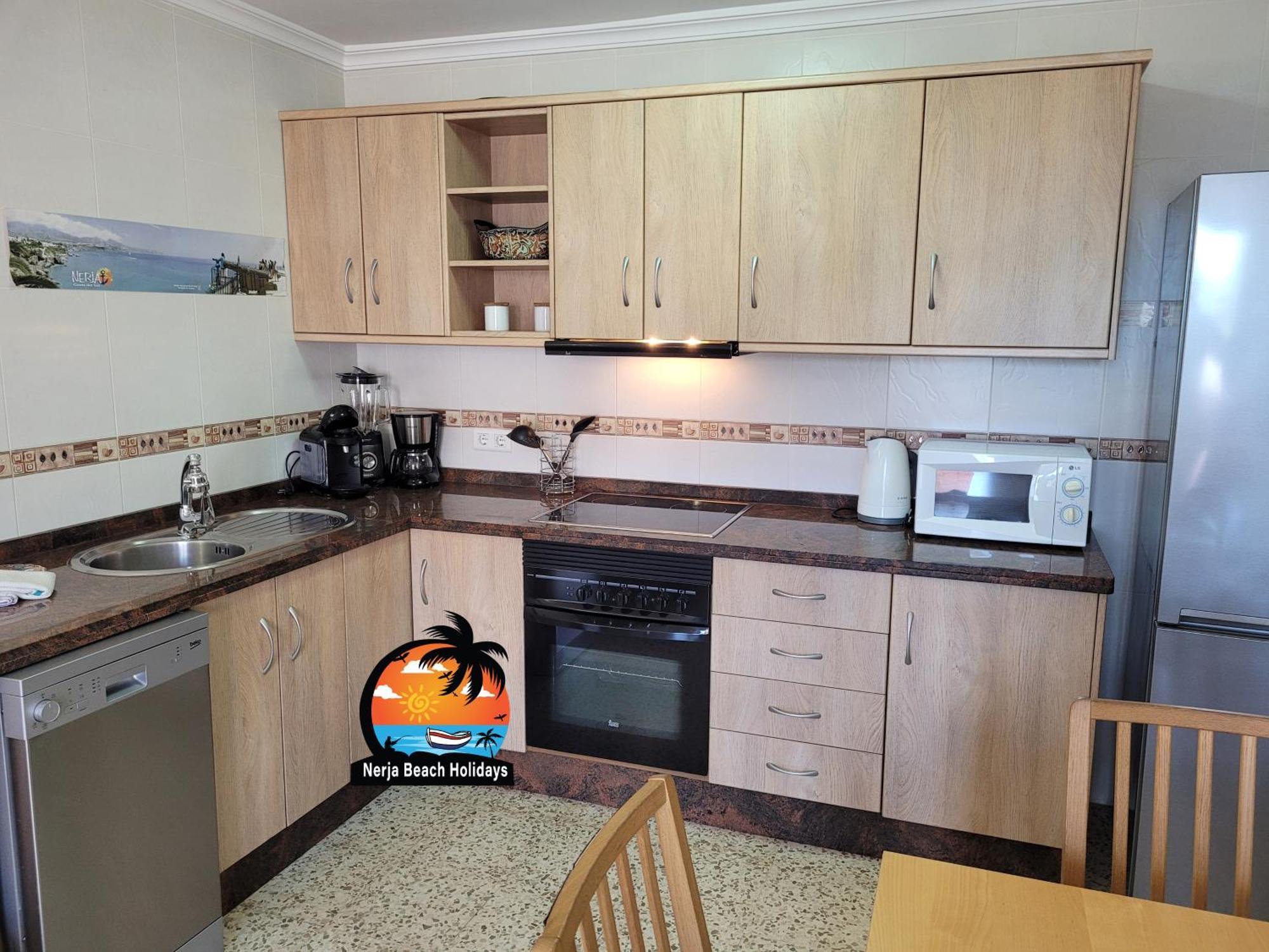 Apartment 2 Bed With Sea View Near Burriana Nerja